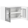 vidaXL Armoire de cuisine 2 pcs Gris Sonoma 60 x 31 x 40 cm