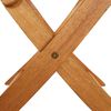 vidaXL Ensemble à manger d'extérieur pliable 5pcs Bois d'acacia solide