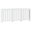 vidaXL Cache-radiateur blanc 205x21,5x83,5 cm bois d'ing&eacute;nierie