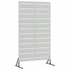 vidaXL &Eacute;cran de confidentialit&eacute; 100 x 50 x 180 cm Acier galvanis&eacute;