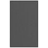 vidaXL Paillasson anthracite 90x150 cm