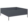 vidaXL Lit sur&eacute;lev&eacute; de jardin anthracite 100x100x25 cm acier