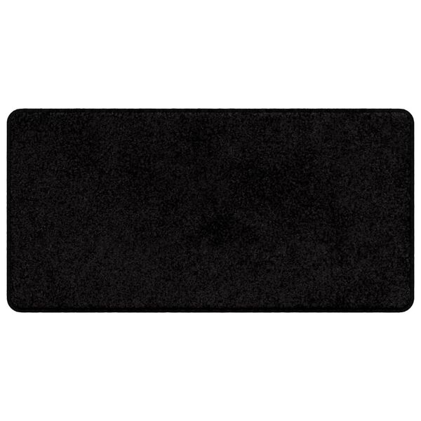 vidaXL Tapis Couloir Noir 50 x 100 cm