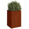 vidaXL Jardini&egrave;re 42x38x75 cm acier corten