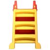 vidaXL Toboggan pliable d'enfants Int&eacute;rieur/Ext&eacute;rieur Rouge et jaune