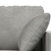 vidaXL Ensemble de Canap&eacute;s 2 pcs Gris clair 158 x 78 x 80 cm Velours