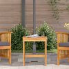 vidaXL Table d'appoint Huile Naturelle Bois d'Acacia Massif