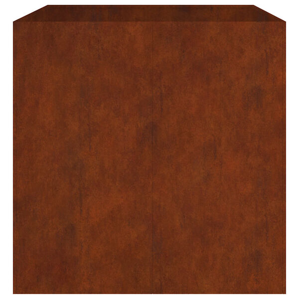 vidaXL Jardini&egrave;re 80x80x80 cm acier corten