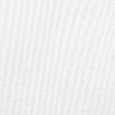 vidaXL Voile de parasol Tissu Oxford rectangulaire 2x4 m Blanc