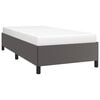 vidaXL Cadre de lit sans matelas gris 80x200 cm similicuir