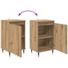 vidaXL Buffet 2 pcs Ch&ecirc;ne artisanal 40 x 35 x 70 cm