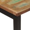 vidaXL Table console 110x35x75 cm bois massif de récupération