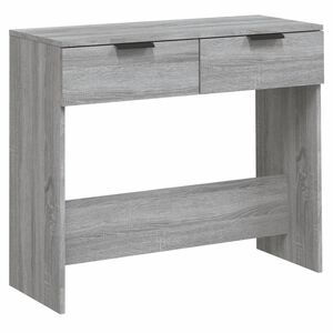 vidaXL Table console Sonoma gris 90x36x75 cm Bois d'ing&eacute;nierie