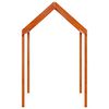 vidaXL Toit de lit pour enfants 217x85,5x154 cm bois de pin massif