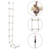 vidaXL &Eacute;chelle de corde pour enfants 290 cm Bois