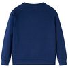 Sweatshirt pour enfants bleu marine 92