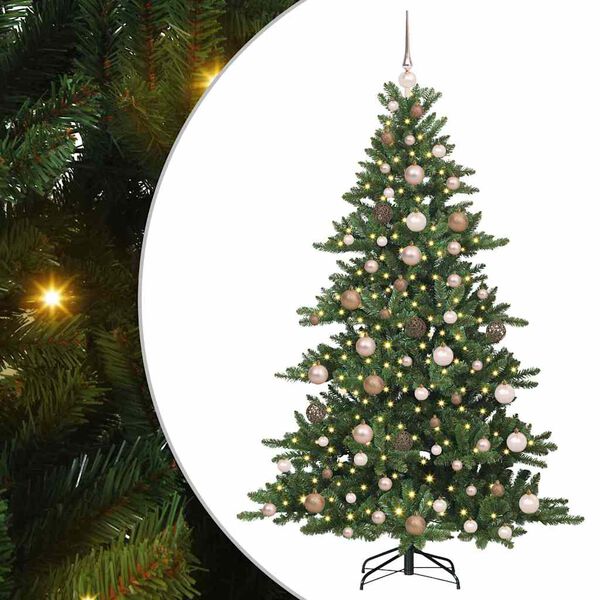 vidaXL Sapin de No&euml;l Artificiel &agrave; Branches Articul&eacute;es Vert 180 cm