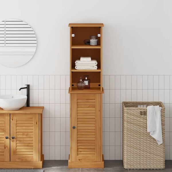 vidaXL Ensemble de mobilier de salle de bain avec &eacute;tag&egrave;re VIGO 2 pcs