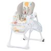 Kinderkraft Chaise haute pour b&eacute;b&eacute; YUMMY Multicolore