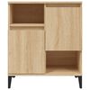vidaXL Buffets 2 pcs chêne sonoma 60x35x70 cm bois d'ingénierie