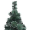 vidaXL Arbre de No&euml;l artificiel pr&eacute;-&eacute;clair&eacute; avec ensemble de boules