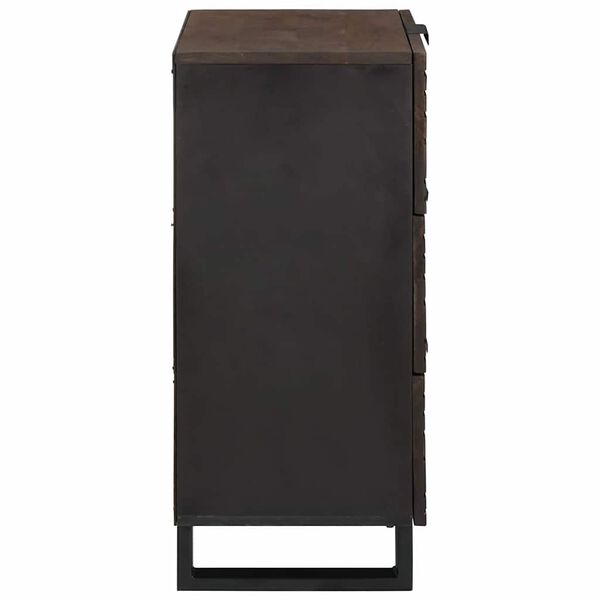 vidaXL Buffet Marron 40 x 33 x 75 cm bois de manguier massif