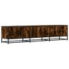 vidaXL Meuble TV ch&ecirc;ne fum&eacute; 180x35x41 cm bois d'ing&eacute;nierie