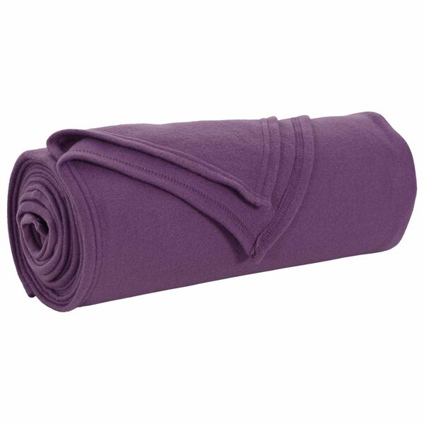 vidaXL Jet&eacute; Violet 170 x 130 cm Toison