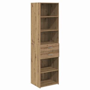 vidaXL Haut Armoire Ch&ecirc;ne artisanal 50 x 42,5 x 185 cm