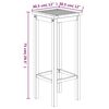 vidaXL Ensemble de bar de jardin 5 pcs bois d'acacia solide