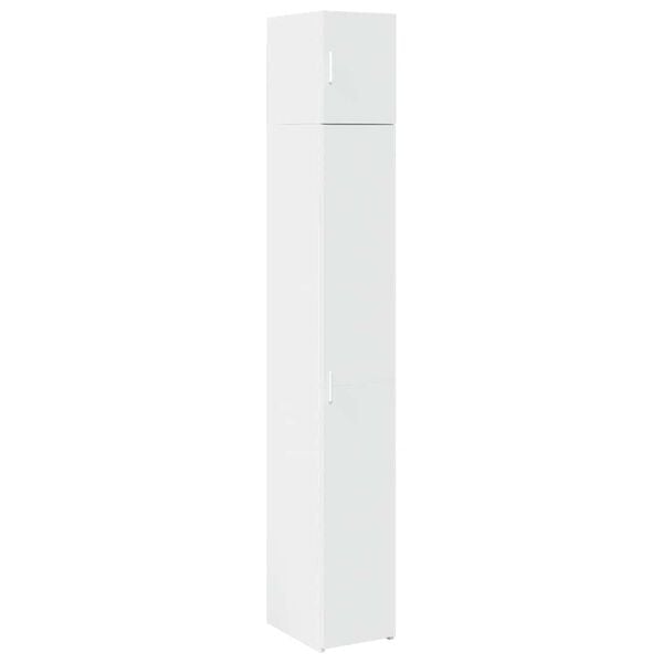 vidaXL Armoire de rangement mince blanc 30x42,5x225 cm