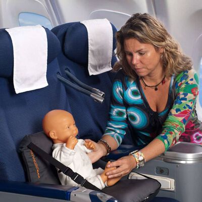 Siège et lit de voyage bébé Air traveller pour avion