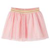 Jupe avec tulle pour enfants rose clair 140