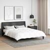 vidaXL Duvet d'&eacute;t&eacute; simple Blanc 200 x 220 cm Plume