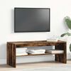 vidaXL Meuble TV Ch&ecirc;ne fum&eacute; 100x40x40 cm Bois d'ing&eacute;nierie