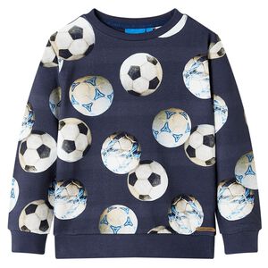 Sweatshirt pour enfants bleu marine 92