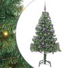 vidaXL Sapin de No&euml;l Vert 210 cm PVC
