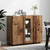 vidaXL Cabinet en Bois avec stockage Bois ancien 88,5 x 30,5 x 73 cm