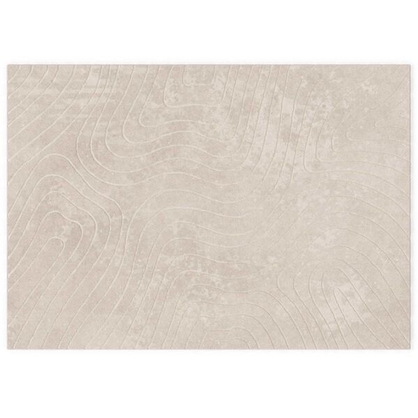 vidaXL Tapis de surface PALMERAS Beige 280 x 200 cm Polyester