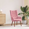 vidaXL fauteuil Rose 63 x 67 x 94 cm Velours