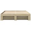 vidaXL Cadre de lit sans matelas chêne sonoma 160x200 cm
