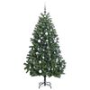 vidaXL Sapin de No&euml;l artificiel articul&eacute; 300 LED et boules 300 cm