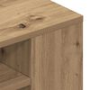 vidaXL Meuble TV artisian oak 100 x 30 x 26,5 cm Bois d'ing&eacute;nierie