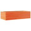 vidaXL Jardini&egrave;re cire marron 90x40x23 cm bois de pin massif
