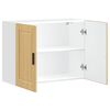 vidaXL Armoire murale de cuisine Porto ch&ecirc;ne sonoma bois d'ing&eacute;nierie