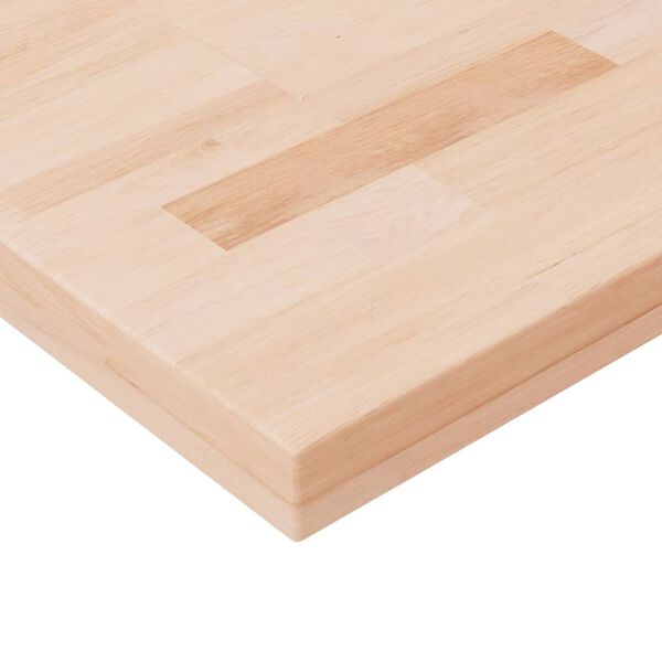 vidaXL Dessus de table carré 40x40x4 cm Bois chêne massif non traité