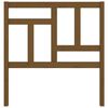 vidaXL Tête de lit Marron miel 95,5x4x100 cm Bois massif de pin