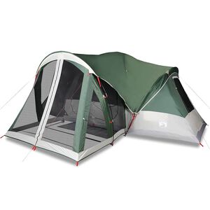vidaXL Tente familiale tipi 8 personnes vert imperm&eacute;able