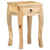 vidaXL Table de chevet 28x28x46 cm Bois de manguier massif