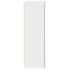 vidaXL Armoire suspendue Gris b&eacute;ton et Blanc 50 x 31 x 100 cm